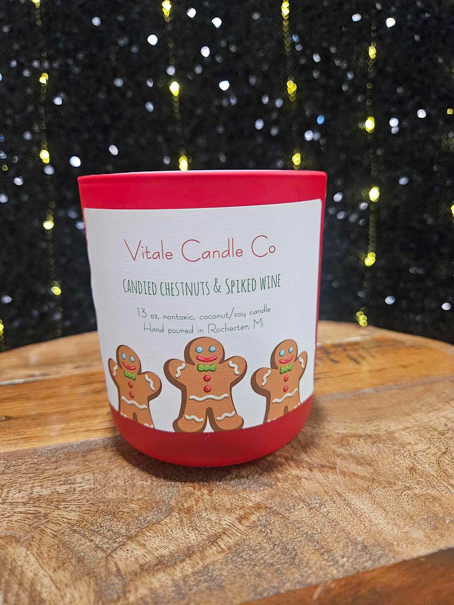 13 oz Red Holiday Vessel