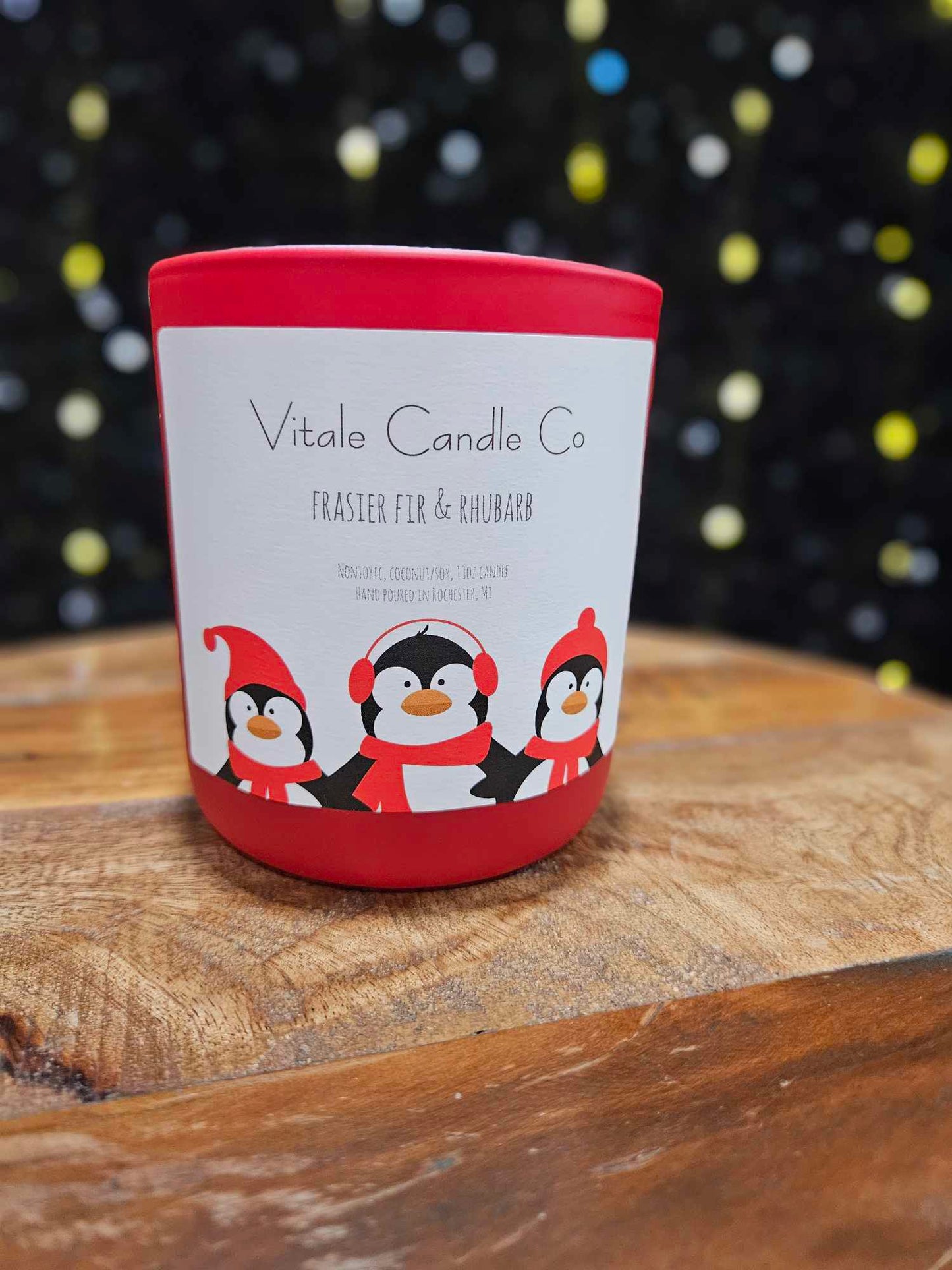 13 oz Red Holiday Vessel