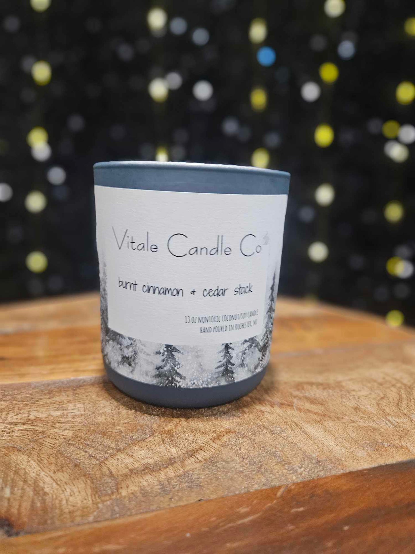 13 oz Charcoal Holiday Vessel
