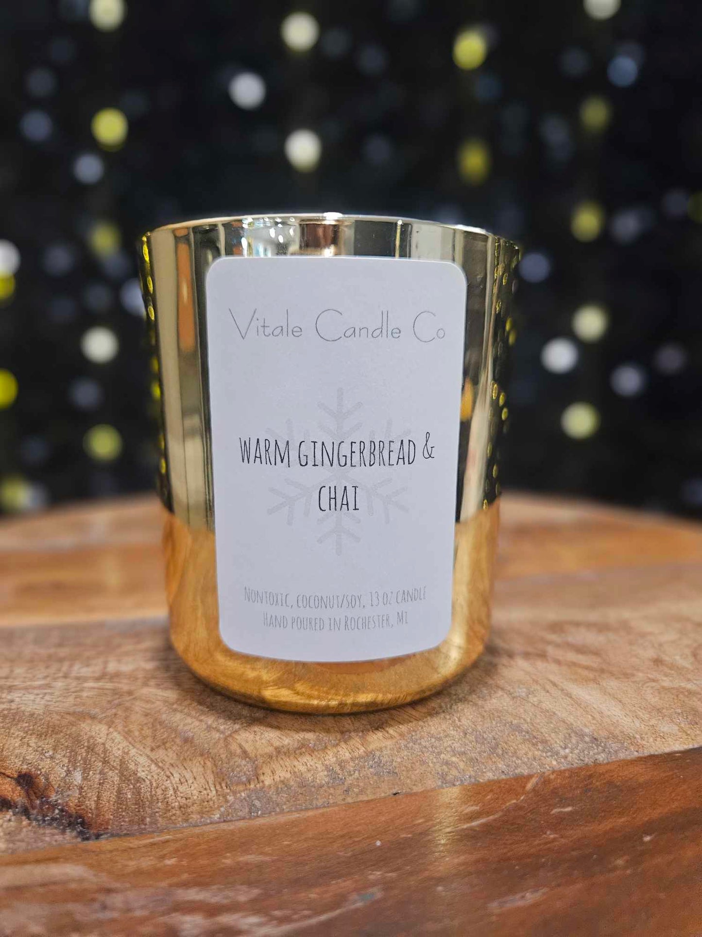 13 oz Gold Holiday Vessel