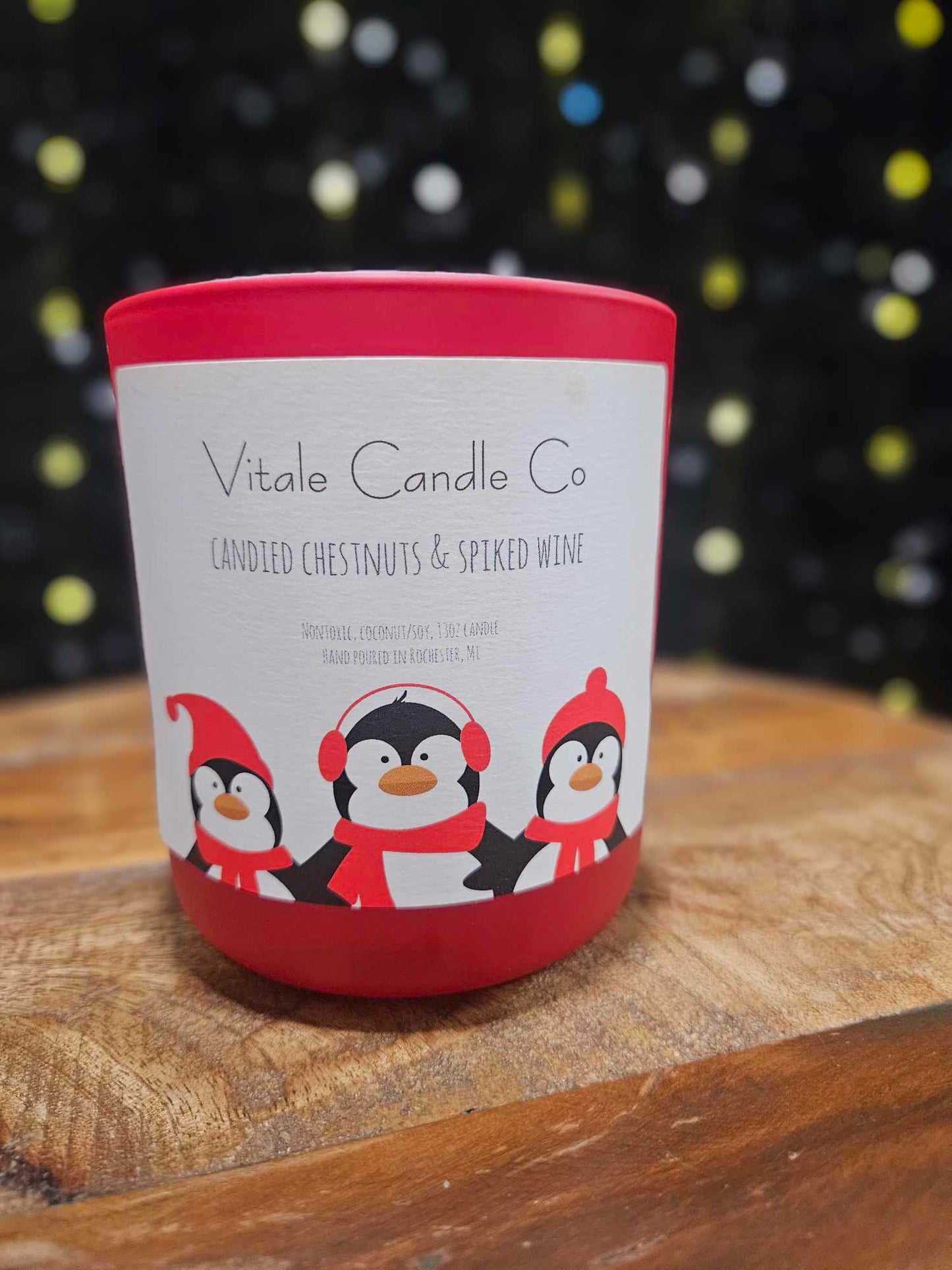 13 oz Red Holiday Vessel