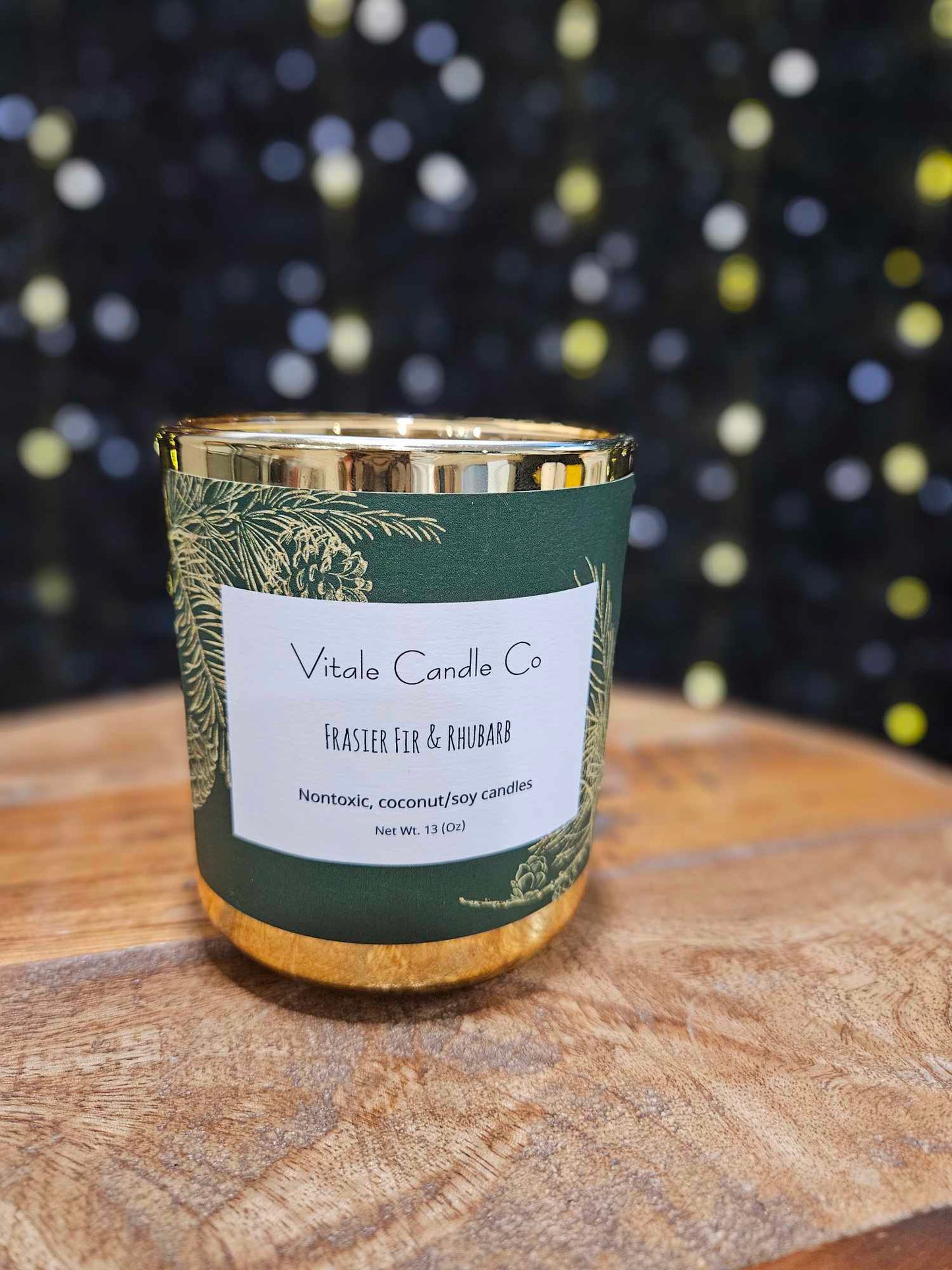 13 oz Gold Holiday Vessel