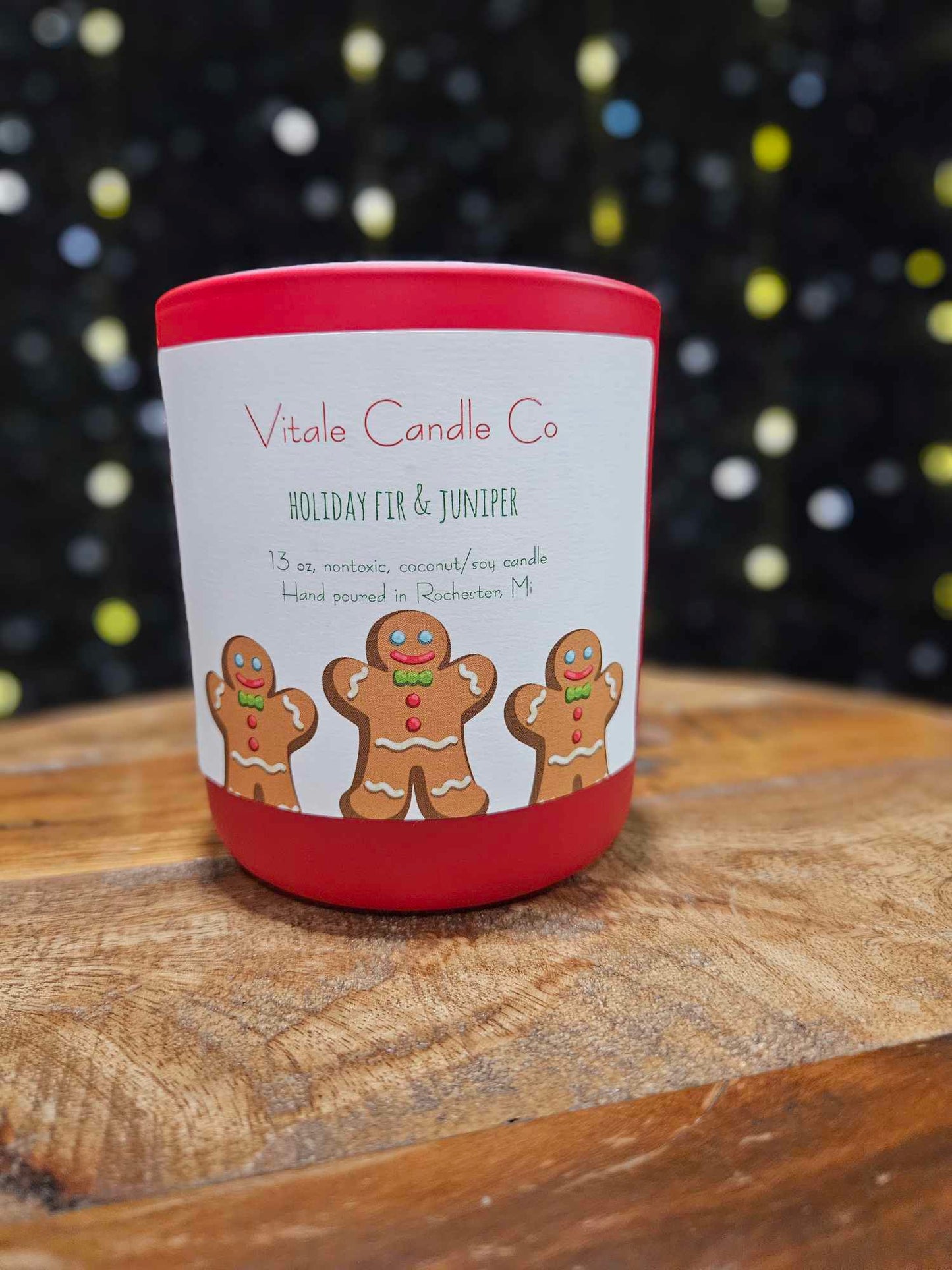 13 oz Red Holiday Vessel