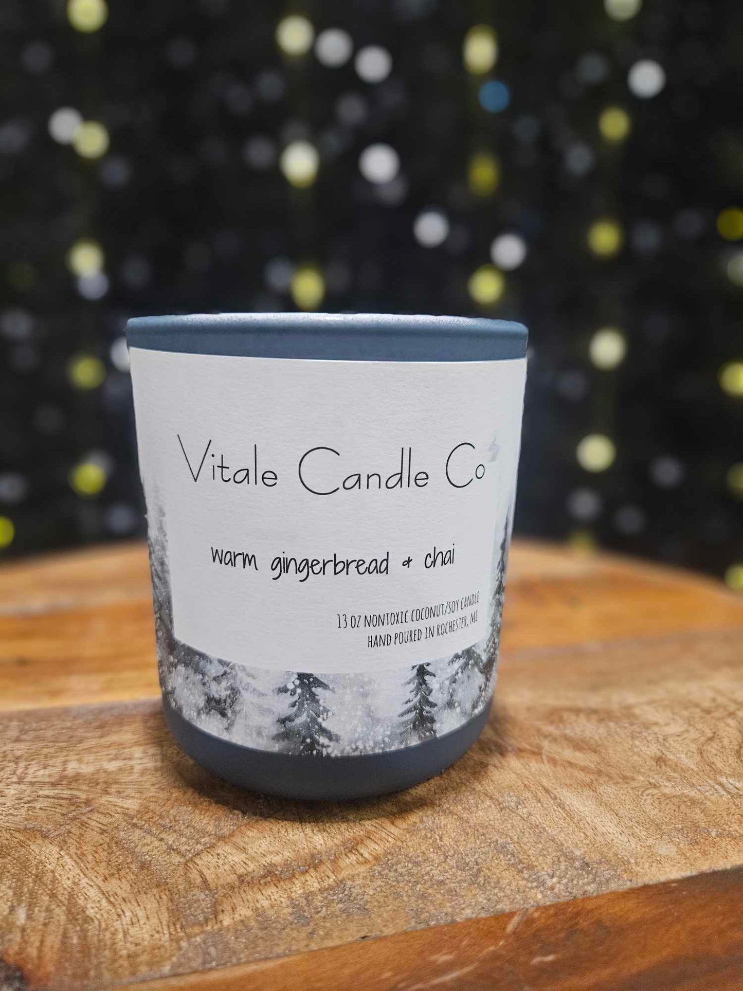 13 oz Charcoal Holiday Vessel