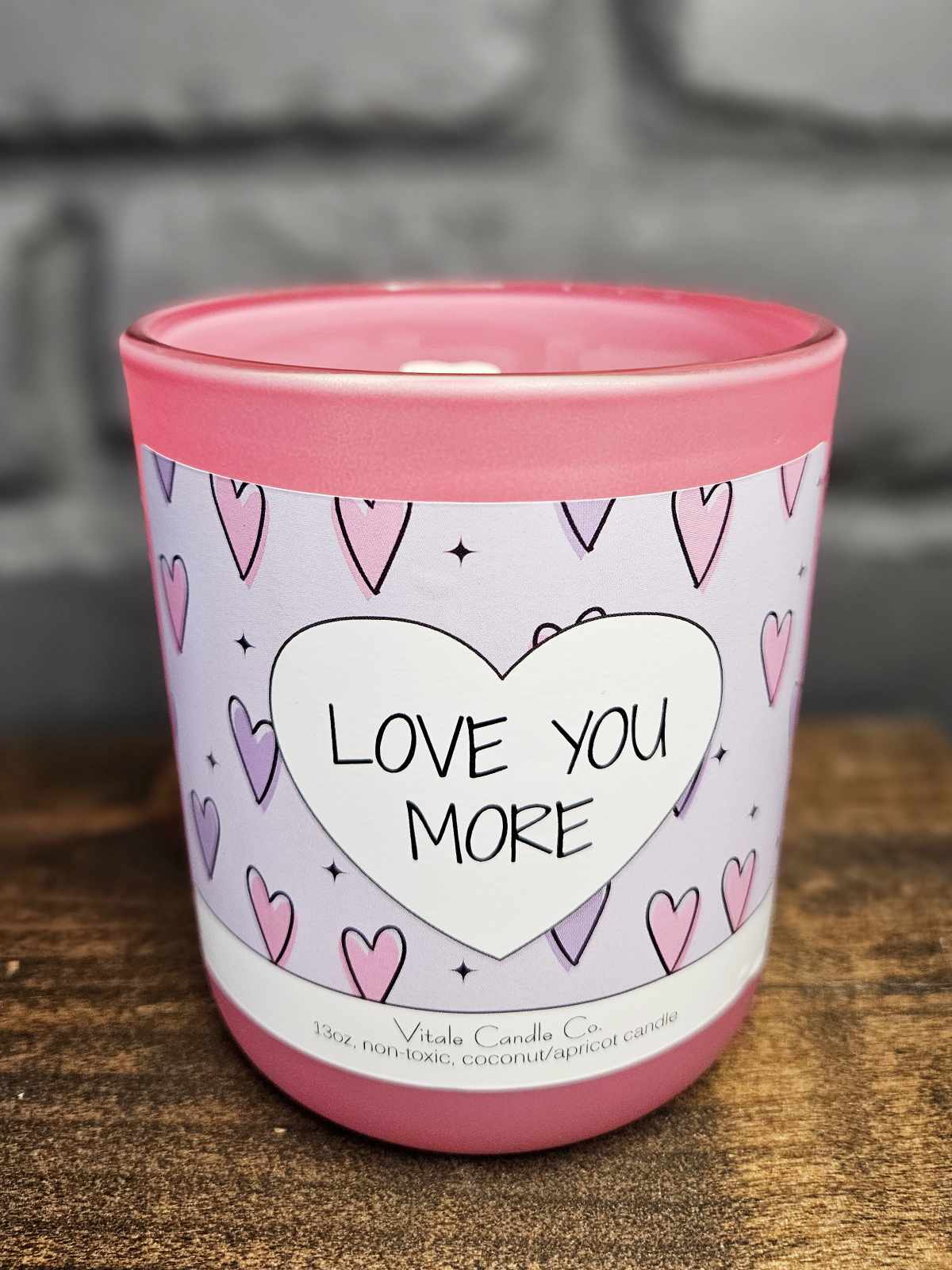 Love you More 13 oz Vessel